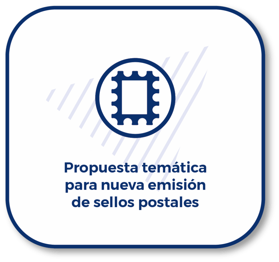 Propuesta temática para nueva emisión de sellos postales